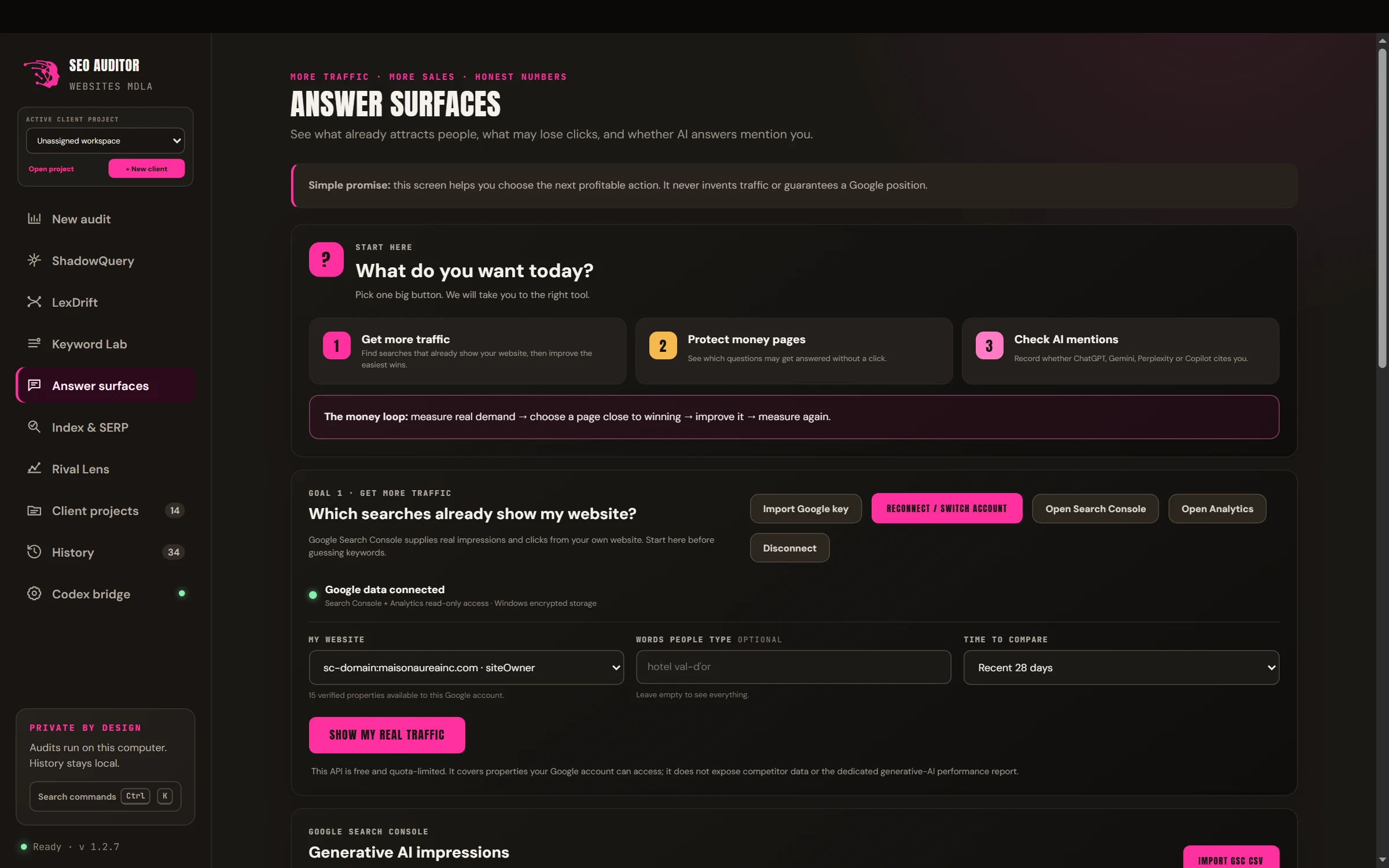 Answer surfaces : mesure de la visibilité dans les réponses générées par IA.